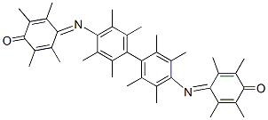 N,n’-bis(2,3,5,6-tetramethyl-4-oxo-2,5-cyclohexadien-1-ylidene)-2,2’,3,3’,5,5’,6,6’-octamethyl-1,1’-biphenyl-4,4’-diamine Structure,54245-95-3Structure