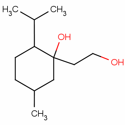 1-Hydroxy-2-(isopropyl)-5-methylcyclohexylethanol Structure,54280-90-9Structure