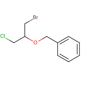 1-((1-Bromo-3-chloropropan-2-yloxy)methyl)benzene Structure,54307-67-4Structure