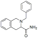 2-Benzyl-1,2,3,4-tetrahydro-isoquinoline-3-carboxylic acid amide Structure,54329-49-6Structure