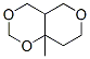 4H,5h-pyrano[4,3-d]-1,3-dioxin,tetrahydro-8a-methyl- Structure,54340-98-6Structure