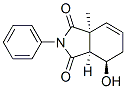 (3As)-3a,6,7,7aα-四氢-7β-羟基-3aα-甲基-2-苯基-1H-异吲哚-1,3(2H)-二酮结构式_54346-14-4结构式