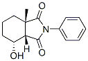 (3As,3aβ)-3a,4,5,6,7,7a-六氢-4α-羟基-7aβ-甲基-2-苯基-1H-异吲哚-1,3(2H)-二酮结构式_54355-48-5结构式