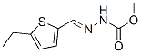 Hydrazinecarboxylic acid,[(5-ethyl-2-thienyl)methylene]-,methyl ester (9ci) Structure,543702-34-7Structure