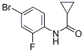 Cyclopropanecarboxamide,n-(4-bromo-2-fluorophenyl)-(9ci) Structure,543703-78-2Structure