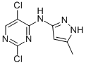 2,5-Dichloro-n-(5-methyl-1h-pyrazol-3-yl)pyrimidin-4-amine Structure,543712-81-8Structure