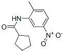 Cyclopentanecarboxamide,n-(2-methyl-5-nitrophenyl)-(9ci) Structure,543722-25-4Structure