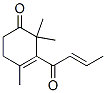 2,2,4-Trimethyl-3-[(e)-1-oxo-2-butenyl ]-3-cyclohexen-1-one Structure,54382-50-2Structure