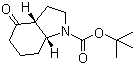 (3Ar,7ar)-rel-八氢-4-氧代-1H-吲哚-1-羧酸叔丁酯结构式_543910-25-4结构式