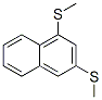 Naphthalene,1,3-bis(methylthio)- Structure,54393-71-4Structure