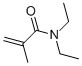 N,N-二乙基甲基丙烯酰胺结构式_5441-99-6结构式