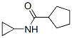 Cyclopentanecarboxamide,n-cyclopropyl-(9ci) Structure,544414-79-1Structure