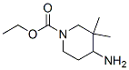 1-Piperidinecarboxylicacid,4-amino-3,3-dimethyl-,ethylester,(-)-(9ci) Structure,544443-48-3Structure