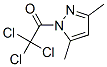 1H-pyrazole,3,5-dimethyl-1-(trichloroacetyl)-(9ci) Structure,544460-00-6Structure