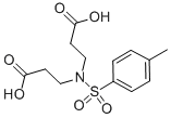 N-p-Toluenesulfonylimino-3，3′-dipropionic Acid Structure,5446-58-2Structure