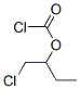 Chloroformic acid 1-(chloromethyl)propyl ester Structure,54460-98-9Structure