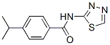 Benzamide,4-(1-methylethyl)-n-1,3,4-thiadiazol-2-yl-(9ci) Structure,544690-34-8Structure