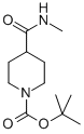 1-tert-Butoxycarbonylpiperidine-4-carboxylic acidmethyl amide Structure,544696-01-7Structure