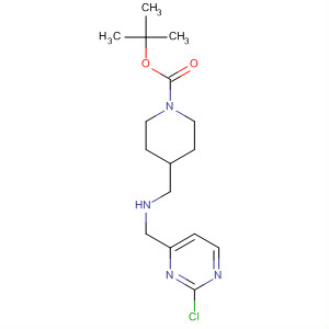 Tert-butyl 4-(((2-chloropyrimidin-4-yl)(methyl)amino)methyl)piperidine-1-carboxylate Structure,544696-02-8Structure