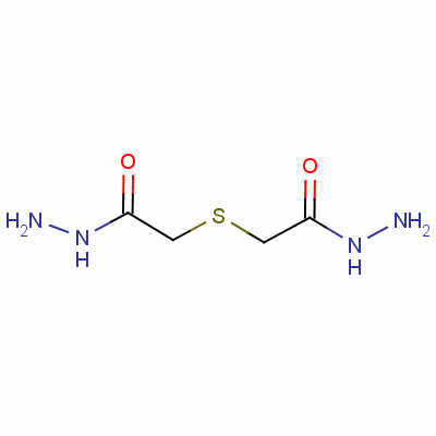 硫代双(乙酰肼)结构式_5447-21-2结构式