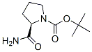 1-Pyrrolidinecarboxylic acid, 2-(aminocarbonyl)-, 1,1-dimethylethyl ester Structure,54503-10-5Structure