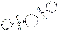 Hexahydro-1,4-bis(phenylsulfonyl)-1H-1,4-Diazepine Structure,5451-44-5Structure