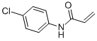 N-(4-chlorophenyl) acrylamide Structure,5453-48-5Structure