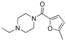 Piperazine,1-ethyl-4-[(5-methyl-2-furanyl)carbonyl ]-(9ci) Structure,545360-57-4Structure