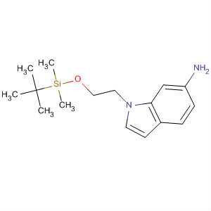 1-(2-(Tert-butyldimethylsilyloxy)ethyl)-1h-indol-6-amine Structure,545394-41-0Structure