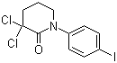 3,3-Dichloro-1-(4-iodophenyl)piperidin-2-one Structure,545445-10-1Structure