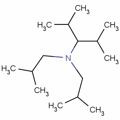 N-(1-isopropyl-2-methylpropyl)diisobutylamine Structure,54561-97-6Structure