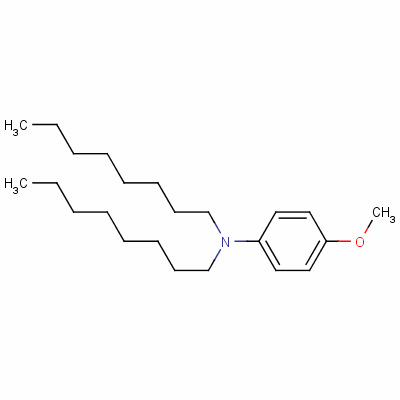 N,n-dioctyl-p-anisidine Structure,54574-23-1Structure