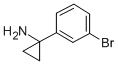 1-(3-Bromophenyl)cyclopropanamine Structure,546115-65-5Structure