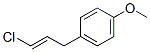 1-(3-Chloro-2-propenyl )-4-methoxybenzene Structure,54644-23-4Structure