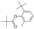 2,2-Dimethylpropanoic acid 2-tert-butyl-6-methylphenyl ester Structure,54644-45-0Structure