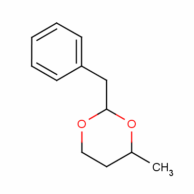 1,3-Dioxane, 4-methyl-2-(phenylmethyl)- Structure,5468-07-5Structure