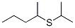 2-(Isopropylthio)pentane Structure,54699-12-6Structure