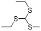 1-([(Ethylsulfanyl)(methylsulfanyl)methyl ]sulfanyl)ethane Structure,54724-98-0Structure