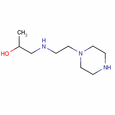 1-[(2-Piperazin-1-ylethyl)amino]propan-2-ol Structure,54736-47-9Structure