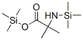 2-Methyl-2-(trimethylsilylamino)propionic acid trimethylsilyl ester Structure,54745-23-2Structure