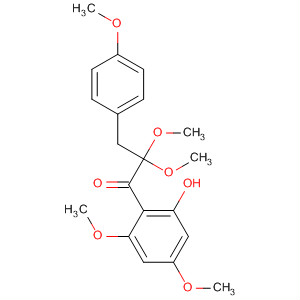 1-(2-Hydroxy-4,6-dimethoxyphenyl)-2,2-dimethoxy-3-(4-methoxyphenyl)-1-propanone Structure,54764-71-5Structure