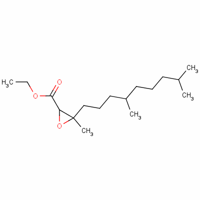 Ethyl 3-(4,8-dimethylnonyl)-3-methyloxirane-2-carboxylate Structure,54783-25-4Structure