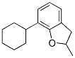 7-Cyclohexyl-2,3-dihydro-2-methylbenzofuran Structure,54815-14-4Structure