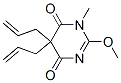 2-Methoxy-1-methyl-5,5-di(2-propenyl)pyrimidine-4,6(1h,5h)-dione Structure,54833-17-9Structure