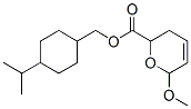 3,6-Dihydro-6-methoxy-2h-pyran-2-carboxylic acid [4-(1-methylethyl)cyclohexyl ]methyl ester Structure,54833-59-9Structure