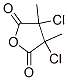 3,4-Dichloro-3,4-dihydro-3,4-dimethyl-2,5-furandione Structure,54845-45-3Structure