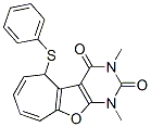 2H-cyclohepta[4,5]furo[2,3-d]pyrimidine-2,4(3h)-dione,1,5-dihydro-1,3-dimethyl-5-(phenylthio)-(9ci) Structure,548475-61-2Structure