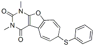 2H-cyclohepta[4,5]furo[2,3-d]pyrimidine-2,4(3h)-dione,1,7-dihydro-1,3-dimethyl-7-(phenylthio)-(9ci) Structure,548475-62-3Structure