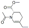 (2s)-(9ci)-1-乙酰基-5-乙基-1,2,3,4-四氢-2-吡啶羧酸甲酯结构式_548490-86-4结构式