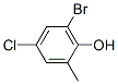 2-Methyl-4-chloro-6-bromophenol Structure,54852-68-5Structure